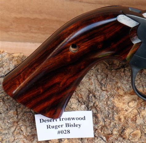 Tim's Workshop: Desert Ironwood Ruger Bisley Grips #028