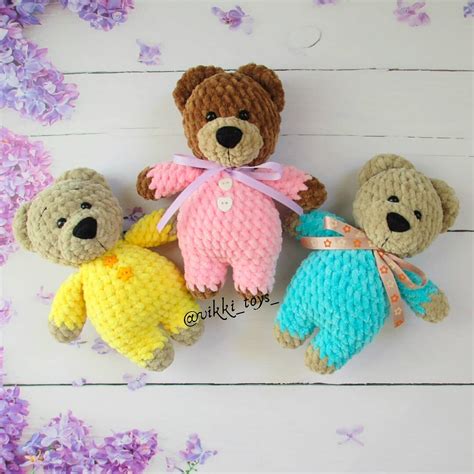 Crochet Teddy Bears Amigurumi Free Pattern – Amigurumi