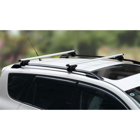 HARDCASTLE 130CM AERO CAR ROOF BARS ALUMINIUM LOCKABLE/LOCKING SILVER CROSS BARS | eBay