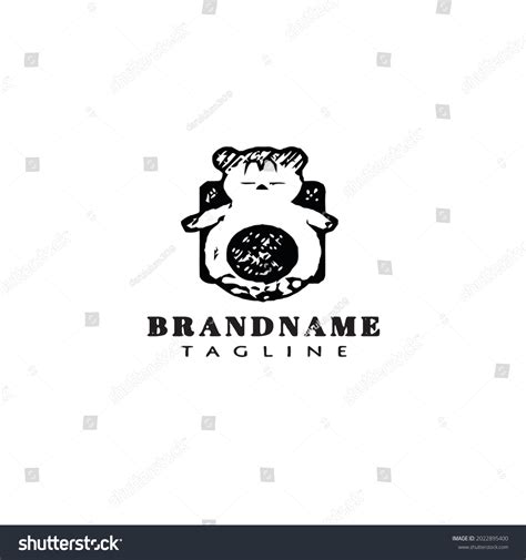 Teddy Bear Logo Icon Design Template Stock Vector (Royalty Free ...