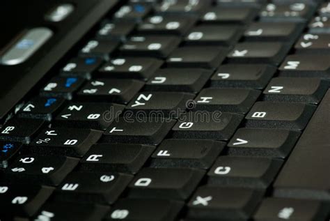 Black keyboard stock image. Image of science, computing - 4781841