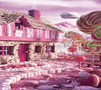 Candyland Castle Wallpaper