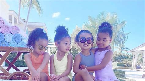 Cute Cousins! Kim Kardashian Shares Pic of Chicago, Stormi, Dream ...