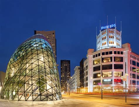 The landmark building, in the centre of Eindhoven, the Netherlands, known as the ‘Blob. | TicketSpy