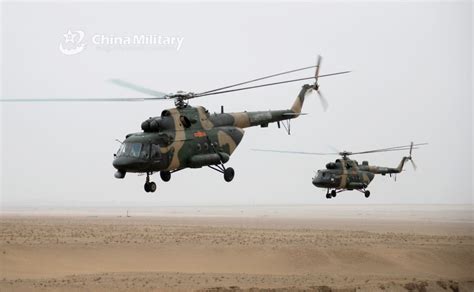 Chinese Army Helicopters Spotted Performing Extremely Low Altitude ...