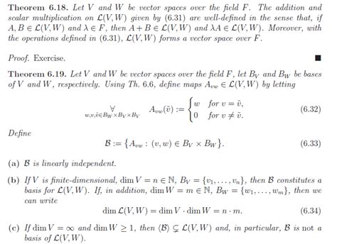 Proof that Linear maps are isomorphic to matrices - Mathematics Stack Exchange