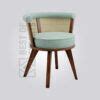 Wooden Round Cane Chair - Best of Exports