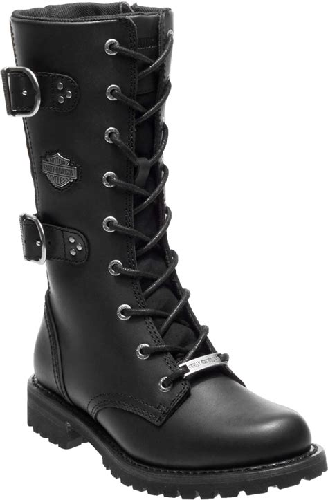 Harley-Davidson® Women's Sembler 10-Inch Waterproof Black Motorcycle ...