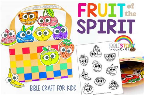 Printable Fruit Of The Spirit Craft - Printable Word Searches