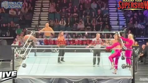 AJ Styles and The OC vs Pretty Deadly and Grayson Waller (Full Match) - WWE Holiday Tour ...