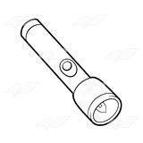 Abeka | Clip Art | Green Flashlight