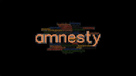 AMNESTY: Synonyms and Related Words. What is Another Word for AMNESTY? - GrammarTOP.com