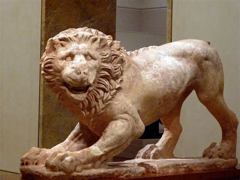 Greek Lion in the Ward Sculpture Hall | Lion, 325 B.C.E. Gre… | Flickr