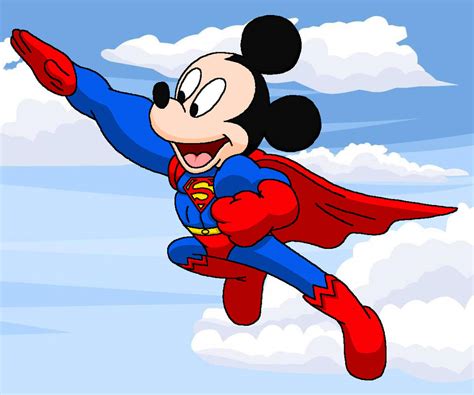 Supermouse - Mickey Mouse/Superman Crossover by undiscoveredgenius on DeviantArt