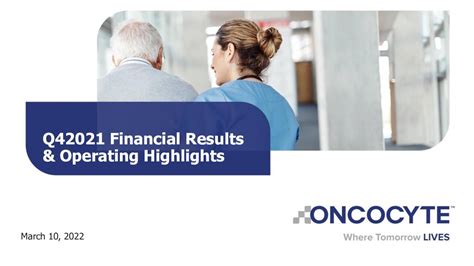 OncoCyte Corporation 2021 Q4 - Results - Earnings Call Presentation ...