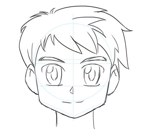 How To Draw Anime Boy Hair