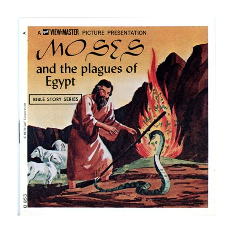 Moses and the Plagues of Egypt - Vintage Classic View-Master(R) 3 Reel ...