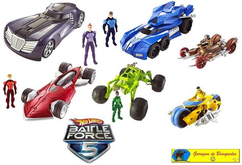 Garagem de Brinquedos: Battle Force 5, carros e série