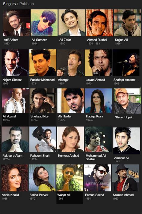 Pakistani Singer, Pakistani Singers, Top Singers, Pop Singers - Atif ...