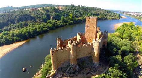 Almourol Castle, Portugal - Drone Photography