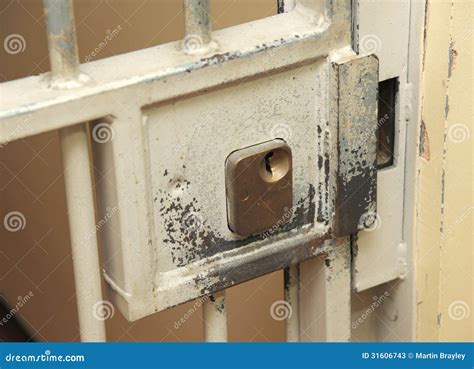 Prison Cell Lock Stock Photos - Image: 31606743