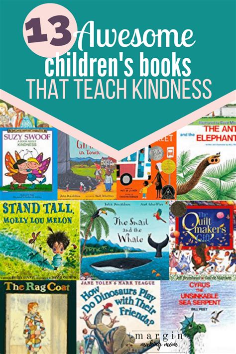 13 of the Best Children's Books that Teach Kindness - Margin Making Mom®