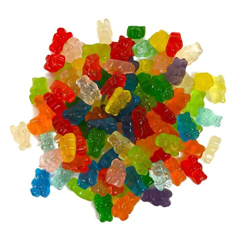 12 Flavors Gummy Bears Candy by the pound | LorentaNuts.com