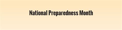 national-preparedness-month | Chippewa Life Magazine