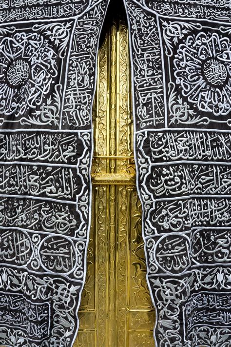 Premium Photo | Detailed replica of the kaaba with calligraphy