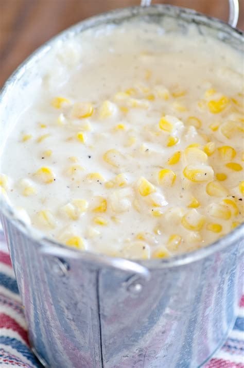 Slow Cooker Creamed Corn (Rudy's BBQ Copycat)