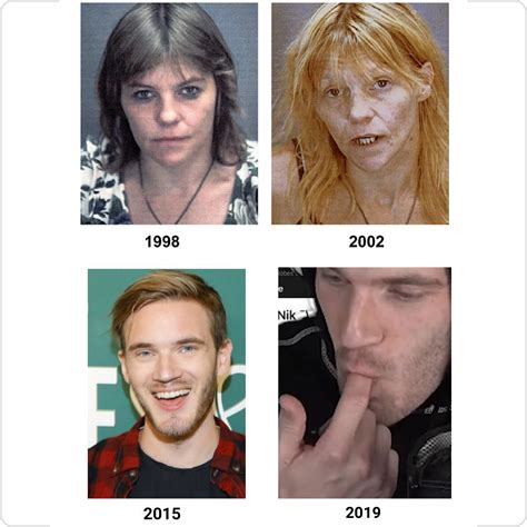 Drug addiction: Before and After : r/PewdiepieSubmissions