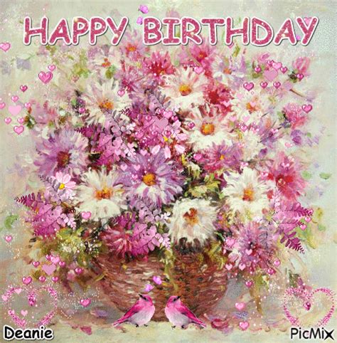 Happy Birthday Flowers Images Gif | Best Flower Site