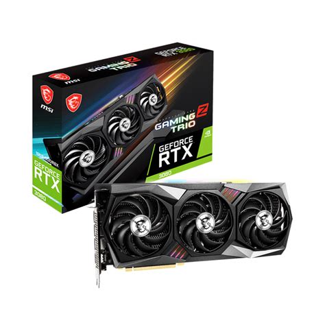 Card màn hình MSI RTX 3080 GAMING Z TRIO 10G (LHR) chính hãng, bảo hành dài, độ bền cao