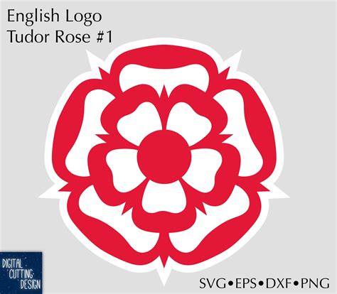 Tudor Rose England National Symbol Vector Resizable - Etsy