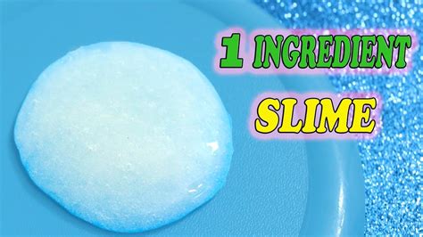 Real 1 ingredient Slime,only Shampoo,Easy Slime Recipe, No Glue,No ...