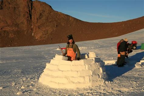 Do people live in igloos there? — Australian Antarctic Division