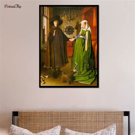 Arnolfini Portrait by Jan van Eyck Reproduction by Real Artists