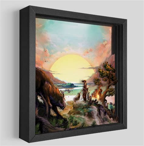 CATAN Shop | catan-dawn-of-humankind-shadowbox-art