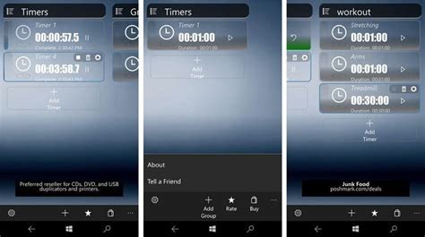 Open source clock multiple timer app windows - gpgera