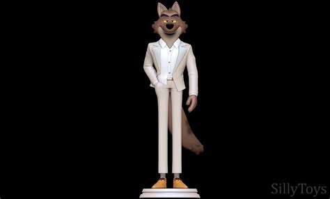 3D file Mr. Wolf - The Bad Guys・Template to download and 3D print・Cults