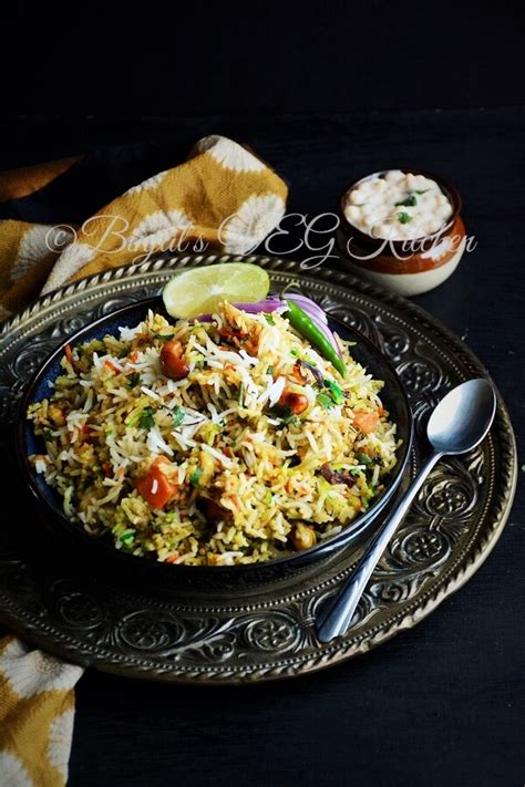 Hyderabadi Veg Biryani - Binjal's VEG Kitchen