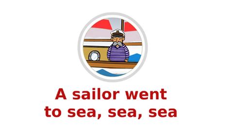 A sailor went to sea, sea, sea (sung by Cat Sandion) - BBC Teach