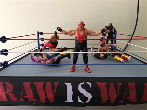 NWO ring skirt + apron. Raw is War ring skirt are Cool | Wrestlingfigs.com WWE Figure Forums