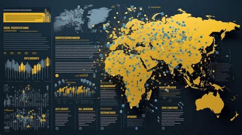 Premium AI Image | World population Map