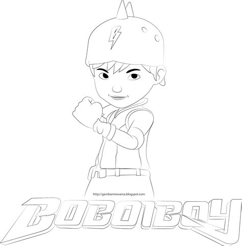 Mewarnai Boboiboy Galaxy Mewarnai Gambar Boboiboy Galaxy Hitam Putih | Images and Photos finder