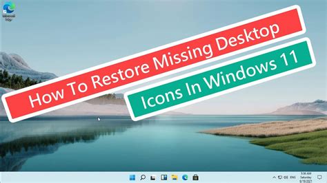 Looking Good Tips About How To Restore Icons On Desktop - Trashsong89