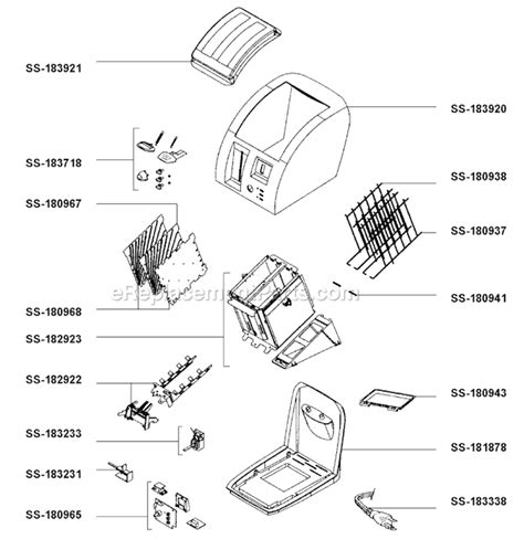 T-Fal 874743 Parts List and Diagram : eReplacementParts.com