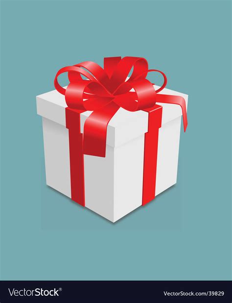 Present box Royalty Free Vector Image - VectorStock