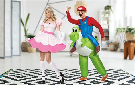 Super Mario Costumes Mario Luigi Yoshi Princess Peach Halloween – Telegraph