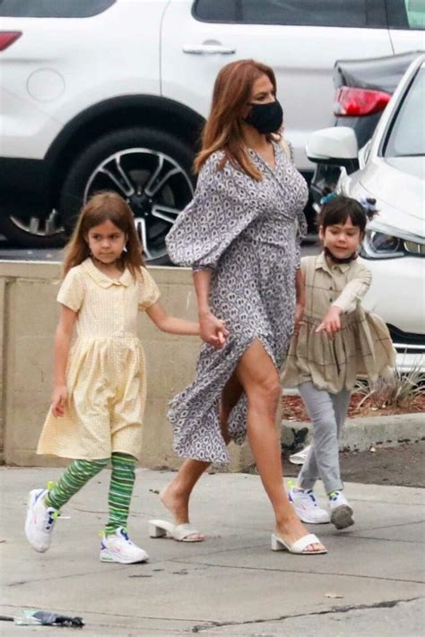 Eva Mendes in a Black Protective Mask Was Seen Out with Her Daughters in Los Feliz 05/15/2021 ...